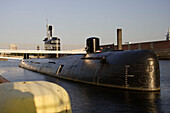 Former Submarine U434, Harbour, Hamburg, Germany