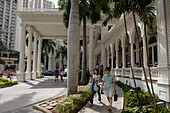 Sheraton Moana Surfrider, Hotel, Waikiki Beach, Honolulu, Vereinigte Staaten von Amerika, U.S.A.
