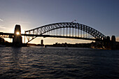 Sydney Harbour Bridge, Hauptstadt des Bundesstaates New South Wales Sydney, Australien