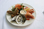 seafood, restraurant, Green Island, nearby Cairns, Tropical North, Great Barrier Reef, Queensland, Australia