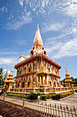 Chedi, Wat Chalong, Phuket, Thailand