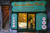 Bäckerei, Ensaimadas, Forn del Sant Cristo, Palma de Mallorca, Mallorca, Spanien