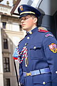 Prague Castle Guard, Hradcany, Prague, Czech Republic