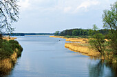 View of Lake Mueritz, Mecklenburg-Vorpommern, Germany