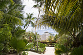 Pathway to Main Restaurant Building,Taj Denis Island Resort, Denis Island, Seychelles