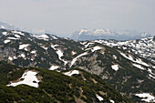 Alpen Landschaft von Untersberg aus gesehen, Salzburg, Österrreich