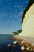 Chalk cliffs, Jasmund National Park, Ruegen, Mecklenburg-Western Pomerania, Germany