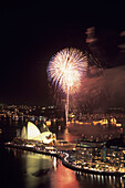 Sydney New Year's Eve Fireworks, Sydney, New South Wales, Australia