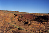 Touristen bei Kings Canyon, Kings Canyon National Park, Northern Territory, Australien