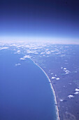 Luftaufnahme von Endless Beach, South Victorian Coastline, Australien