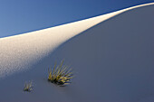 Light and shadow in the dunes, White Sands National Monument, Chihuahua desert, New Mexico, USA, America