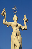 Imperia Statue, Konstanz Hafen, Bodensee, Baden-Württemberg, Deutschland