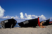 Fishing boats at Binz, Rugen Island, Mecklenburg-Pomerania, Germany, Europe