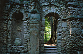 Open air theater in Sanspareil, Wonsees, Franconian Switzerland, Franconia, Bavaria, Germany