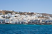 Hora Hafen, Mykonos, Kykladen, Griechenland