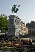 Luxemburg, Place Guillaume II,  Reiterstandbild Wilhelm II., Luxemburg, Europa