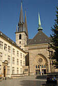 Luxembourg city, Cathedral to the Blessed Virgin, Luxembourg, Europe