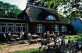Café Teeschale, Prerow, Darss, Mecklenburg Vorpommern, Deutschland, Europa