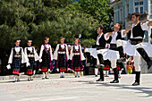 Tanzgruppe, Rosenfest, Karlovo, Bulgarien, Europa