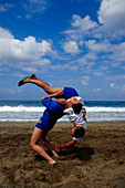 Canarian wrestling Lucha Canaria, Gran Canaria, Canary Islands, Spain