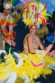 Carneval celebration, Santa Cruz de Tenerife, Tenerife, Canary Islands, Spain