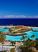 Lago Martiánez, Puerto de la Cruz, Teneriffa, Kanarische Inseln, Spanien, Europa