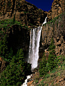Waterfall Cascada de Soria, Soria, Gran Canaria, Canary Islands, Spain, Cascada de Soria
