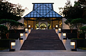 Entrance to the Miho Museum near Shigaraki, Japan