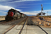 Güterzug, New Mexico, USA