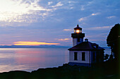 Lime Kiln Point Lighthouse, State Park, San Juan Island, Washington, USA