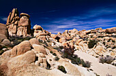 Felsformationen, White Tank, Joshua Tree Nat. Monument, Südkalifornien, USA