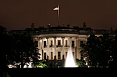Das weiße Haus, The white House, Washington DC, Vereinigte Staaten von Amerika, USA