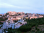 Rock fortress and village, Les Baux-de-Provence, Vaucluse, France