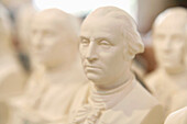 Bust of president George Washington, Mount Vernon, Virginia, USA