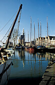 Hoorn, Hafen mit Hoofdtoren, Holland, Europa