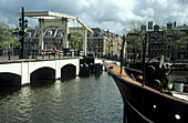 Magere Brug, Amsterdam, Holland, Europa
