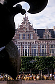 Haarlem, Grote Markt mit Stadthuis, Holland, Europa