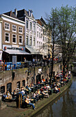 Utrecht, Oude Gracht, Holland, Europa