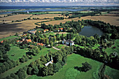 Stately home, Kiel Bay, Schleswig Holstein, Germany