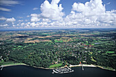 Yachthafen an der Schlei, Schleswig-Holstein, Deutschland