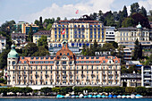 Palace Hotel and Art Deco Hotel Montana, Lucerne, Canton Lucerne, Switzerland
