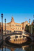 Plaza de Espana in Seville, Spain