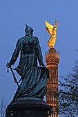 Bismarck Statue, Victory Column at Grosser Stern, Tiergarten, Berlin