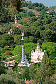 Spanien,Barcelona,Park Güell von Gaudi