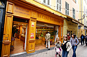 Shopping in Nizza, Frankreich