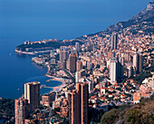 Côte d Azur, Monaco, Monte Carlo, Skyline