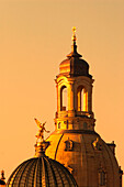 Frauenkirche nach Wiederaufbau 2005, Dresden, Deutschland