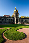 Deutschland, Dresden, Saxony,  Zwinger, courtyard, park