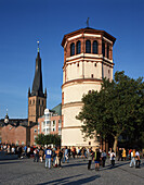 Düsseldorf, Promena, Rheinturm