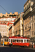 Portugal, Lisbon, Tram 28, Baixa
